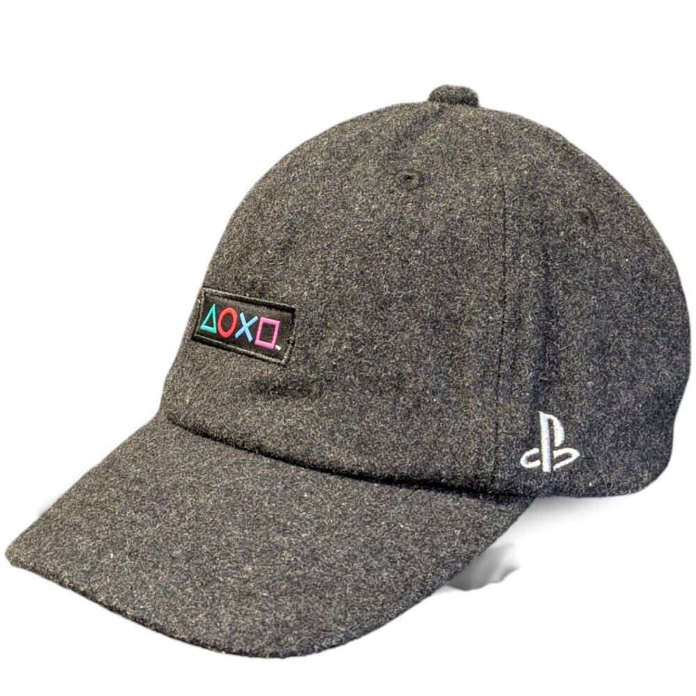 PlayStation PS5 Baseball Cap, launch collection Limited Edition Wool Black